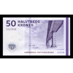2009 - Dinamarca PIC 65a 50 Coronas