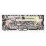 1978 - Dominican Republic P116cs4 1 Peso Oro Specimen banknote