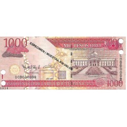 2010 - República Dominicana PIC 180s3 billete 1000 Pesos Oro S/C 2010 - República Dominicana PIC 180s3 billete 1000 Pesos Oro S/C