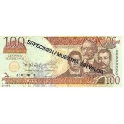 2011 - República Dominicana PIC 184s billete 100 Pesos Dominicanos S/C 2011 - República Dominicana PIC 184s billete 100 Pesos Dominicanos S/C