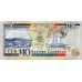 1994 - Estados Caribe Del Este PIC 32v billete de 10 Dolares S/C