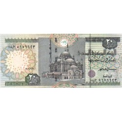 2002  - Egypt Pic 63a 5 Pounds banknote UNC