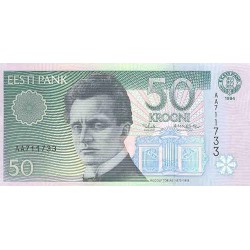 1994 -  Estonia Pic 78a   50 Krooni  banknote