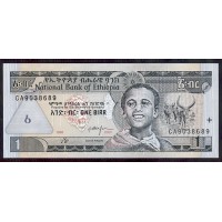 2000/2008 - Ethiopia PIC 46e 1 Birr banknote UNC
