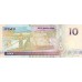 1996 - Islas Fiji P98a billete de 10 Dólares
