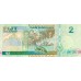 2000 - Islas Fiji P102 billete de 2 Dólares