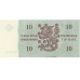 1963 -  Finlandia Pic 100   billete de 10 Marcos