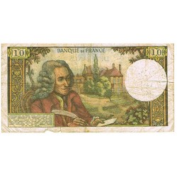 1963/73 - France Pic 147   10 Francs (F)  banknote