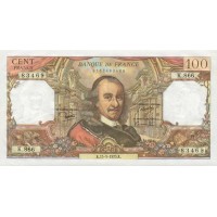 1964-1979 - Francia Pic 149 f    billete de 100 Francos (MBC)