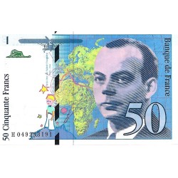 1999 - France PIC 157Ad 50 Francs banknote UNC 1999 - France PIC 157Ad 50 Francs banknote UNC