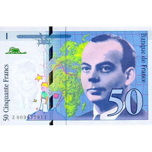 1993 - France Pic 157c  50 Francs  banknote