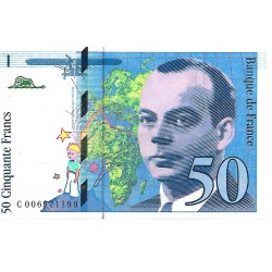 1993 - France PIC 157b 50 Francs banknote UNC 1993 - France PIC 157b 50 Francs banknote UNC