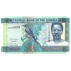 2001/05 -  Gambia PIC 22 billete de 25 Dalasis S/C