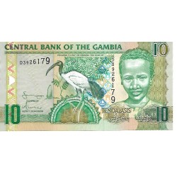 2006 -  Gambia PIC 26 billete de 10 Dalasis S/C