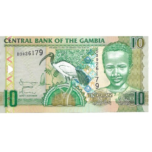 2006 -  Gambia PIC 26 billete de 10 Dalasis S/C