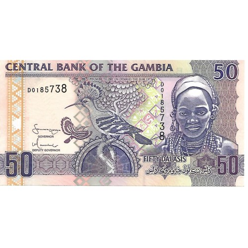 2006 -  Gambia PIC 28 billete de 50 Dalasis S/C