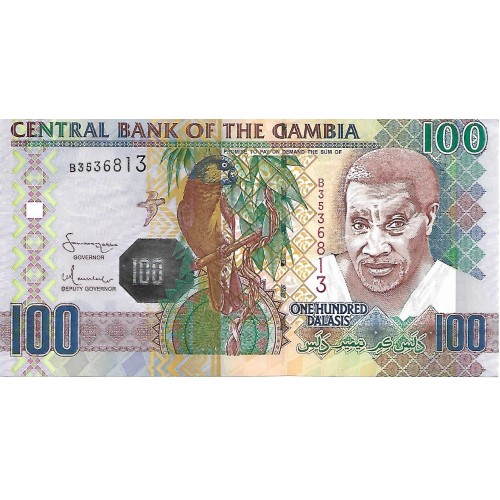 2006 -  Gambia PIC 29 billete de 100 Dalasis S/C