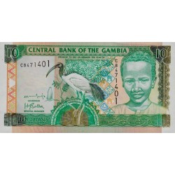 2001/05 -  Gambia PIC 21b   5 Dalasis f14  banknote