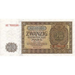 1948 - Alemania Democrática 13b 20 Marcos