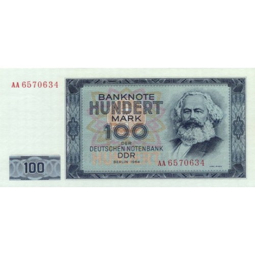 1964 - Alemania Democrática Pic 26r 100 marcos