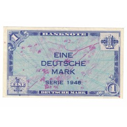 1948 - German Fed. Rep. PIC 2 1 Mark banknote XF