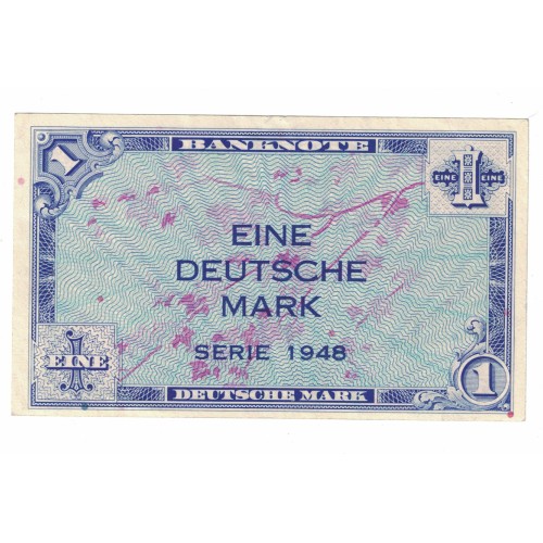 1948 -  Alemania Rep. Federal PIC 2 billete de 1 Marco EBC