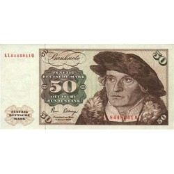 1980 - Germany_Fed_Rep PIC 33d   50 D.Marks F banknote