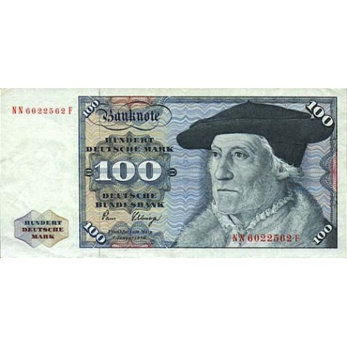 1980 - Germany_Fed_Rep PIC 34d   50 Marks F banknote