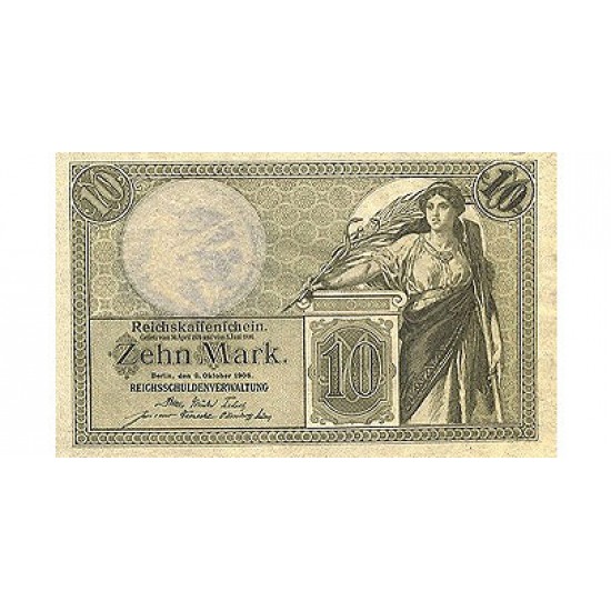 1907 - Germany Pic 30 100 Marks F banknote 1907 - Germany Pic 30 100 Marks F banknote