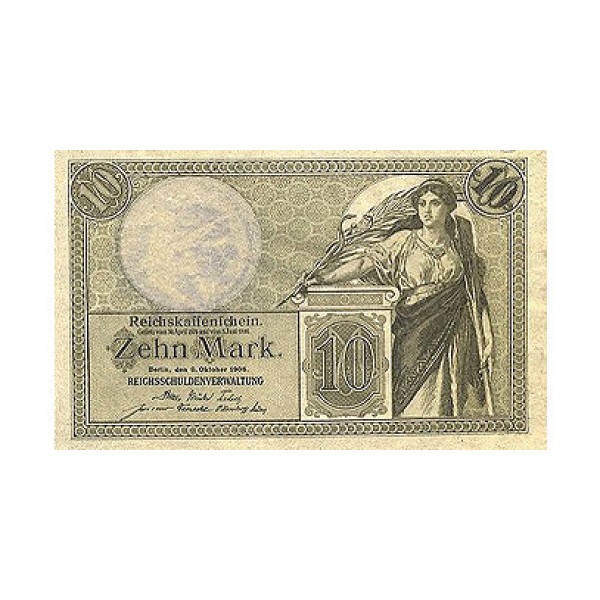 1907 - Germany   Pic 30            100 Marks F banknote