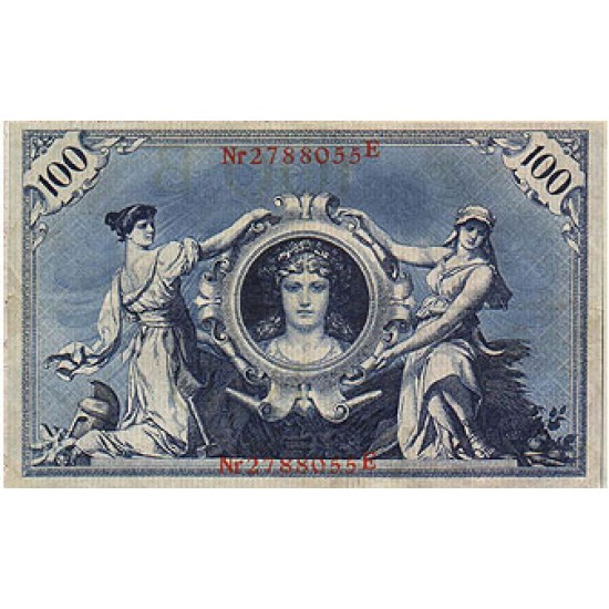 1903 - Germany Pic 22 100 Marks F banknote 1903 - Germany Pic 22 100 Marks F banknote
