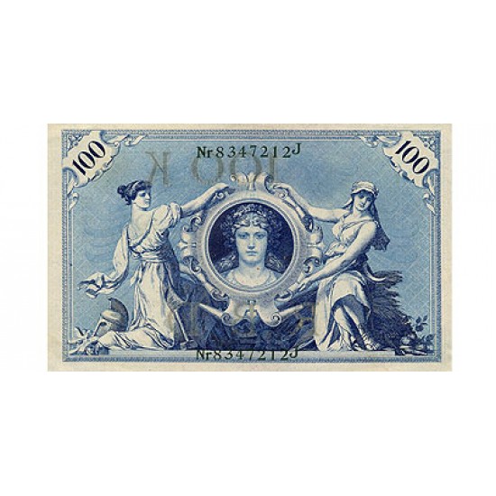 1908 - Germany Pic 34 100 Marks VF banknote 1908 - Germany Pic 34 100 Marks VF banknote