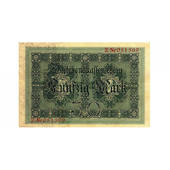 1914 - Germany Pic 49b 50 Marks VF banknote 1914 - Germany Pic 49b 50 Marks VF banknote