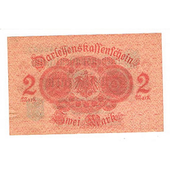 1914 - Germany Pic 55 2 Marks banknote 1914 - Germany Pic 55 2 Marks banknote