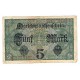 1917 - Germany PIC 56 b 5 Marks G banknote 1917 - Germany PIC 56 b 5 Marks G banknote
