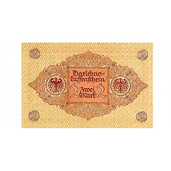 1920 - Germany PIC 59 2 Marks banknote 1920 - Germany PIC 59 2 Marks banknote