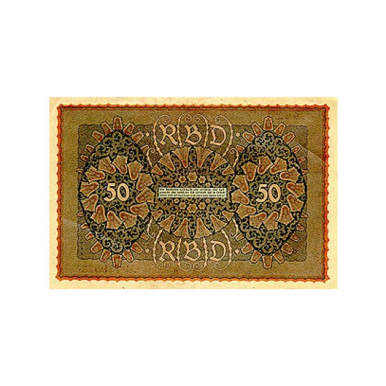 1919 - Germany Pic 66 50 Marks banknote 1919 - Germany Pic 66 50 Marks banknote