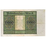 1922 -  Germany  PIC 71    10.000 Marks VF banknote