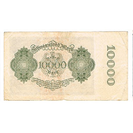 1922 - Germany Pic 72 10.000 Marks VF banknote 1922 - Germany Pic 72 10.000 Marks VF banknote