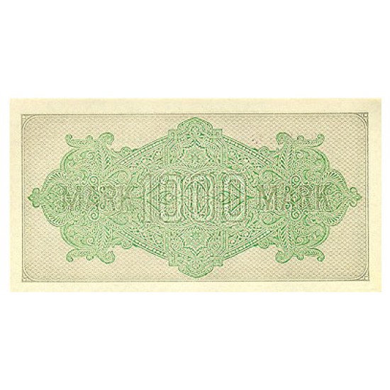 1922 - Germany PIC 76 1.000 Marks VF banknote 1922 - Germany PIC 76 1.000 Marks VF banknote