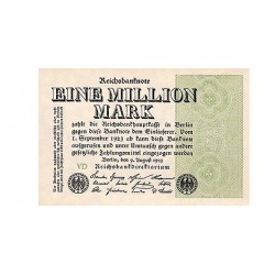 1923 - Alemania PIC 102a billete de 1 millon Marcos S/C