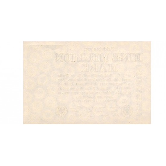 1923 - Alemania PIC 102a 1 millon Marks banknote 1923 - Alemania PIC 102a 1 millon Marks banknote
