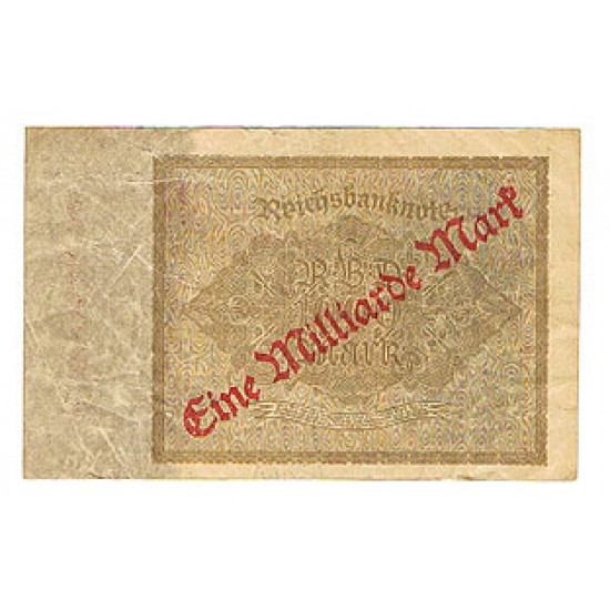 1923 - Germany Pic 113 1.000 Marks F banknote 1923 - Germany Pic 113 1.000 Marks F banknote