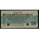 1923 - Germany PIC 125 50 Millons Marks XF banknote 1923 - Germany PIC 125 50 Millons Marks XF banknote