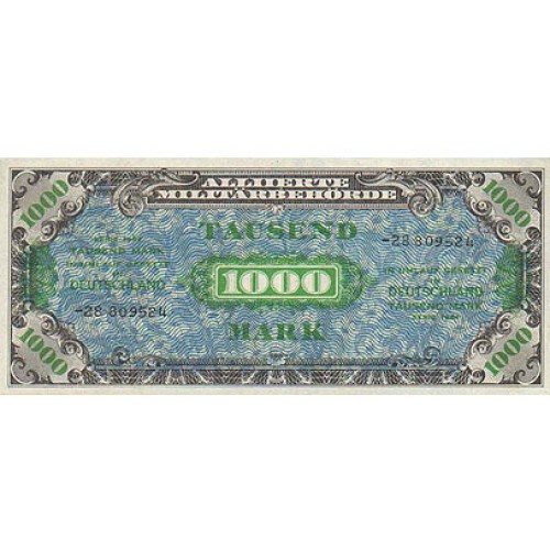 1944 -  GermanyPIC 198b 1.000 Millons Marks UNC banknote