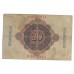 1910 - Alemania Pic 40b billete de 20 Marcos MBC