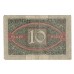 1920 - Germany PIC 67a 10 Marks VF banknote
