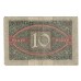 1920 - Alemania PIC 67a billete de 10 Marcos MBC