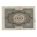 1920 - Germany PIC 69 a 100 Marks F banknote