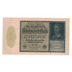 1922 - Alemania PIC 72 billete de 10.000 Marcos EBC